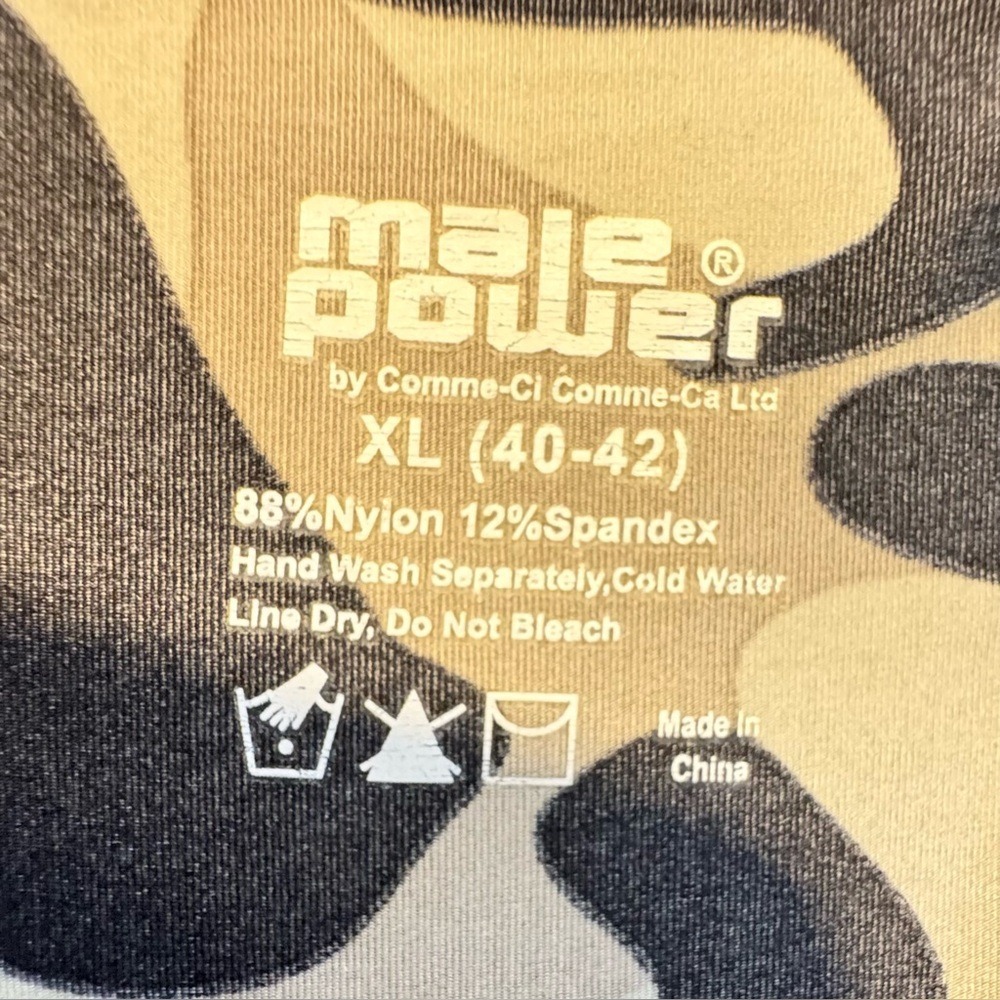 Male Power Camo Razor Back Tank Top Men's - Picture 3 of 3